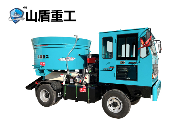 平頭雙動(dòng)力攪拌車